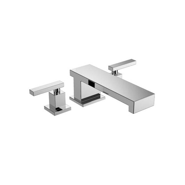 Newport Brass Tub Faucet, Flat Black, Deck 3-2566-56 - main